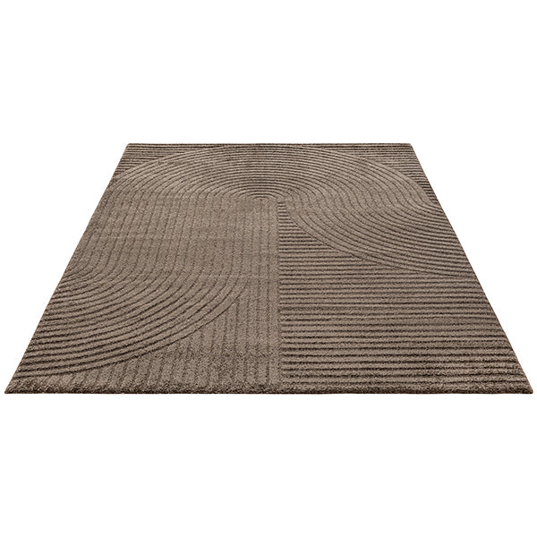 ELIO - Tapis ultra doux marron