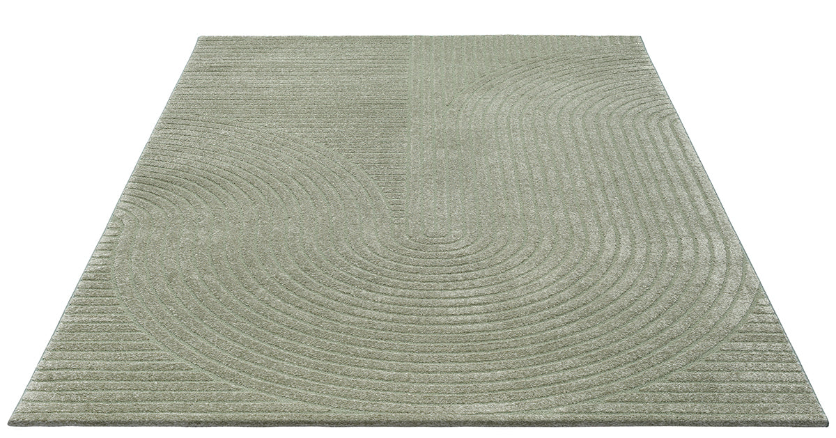 ELIO - Tapis ultra doux vert