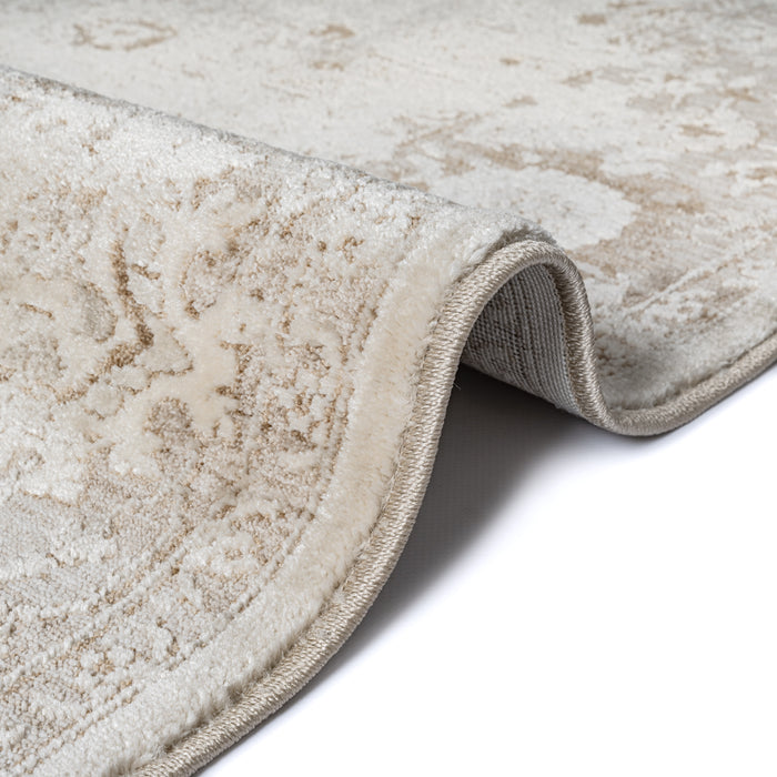 FLOWLINE - Tapis ultra doux beige