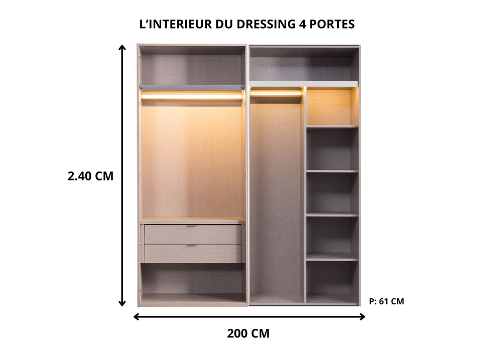 QUATRO - armoire