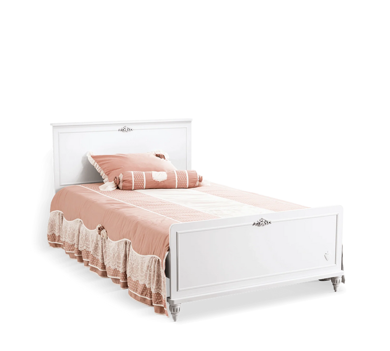 Lit coffre enfant - 100x200 / 120x200 - Lit romantique